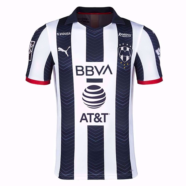 Camiseta Monterrey Primera equipo 2019-20 Azul Blanco